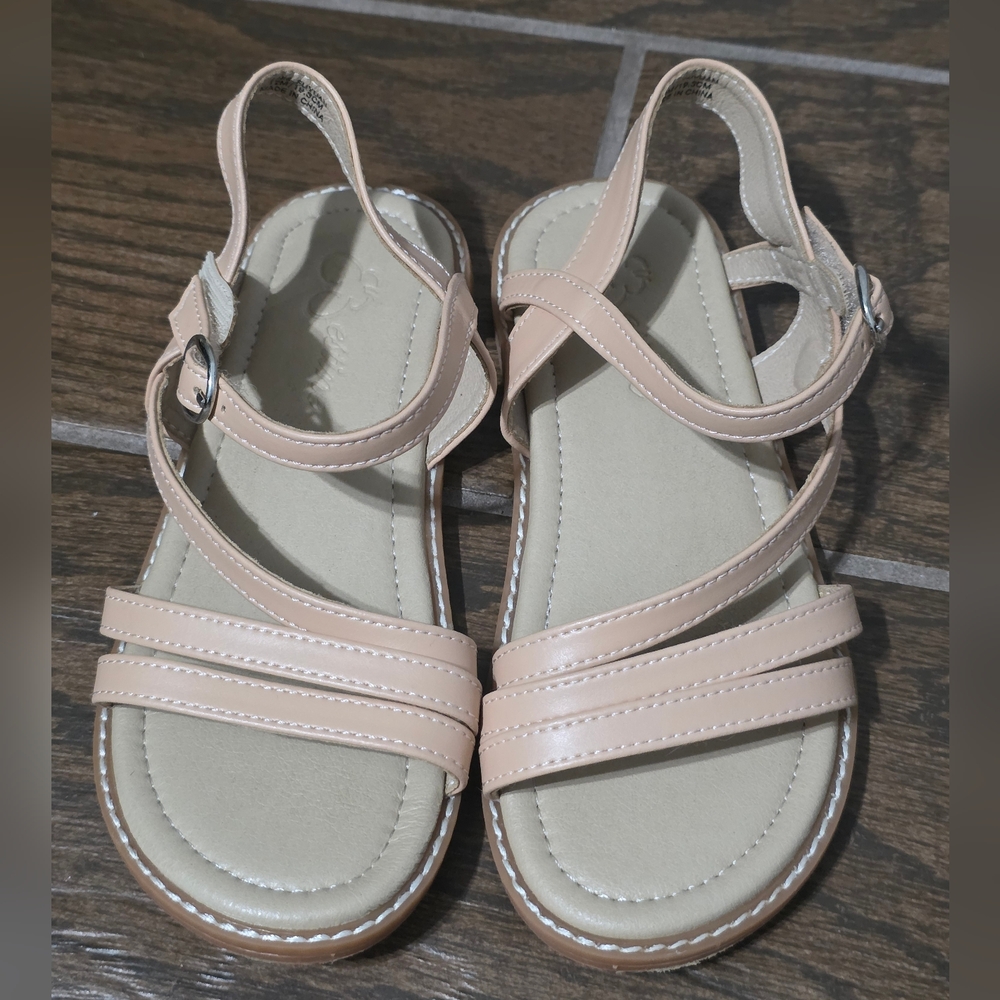 Chic Beige Kids Sandals